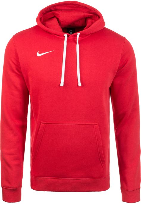 nike herren ar3239-657|NIKE TEAM CLUB 19 HOODIE MENS UK 2XL RED AR3239.